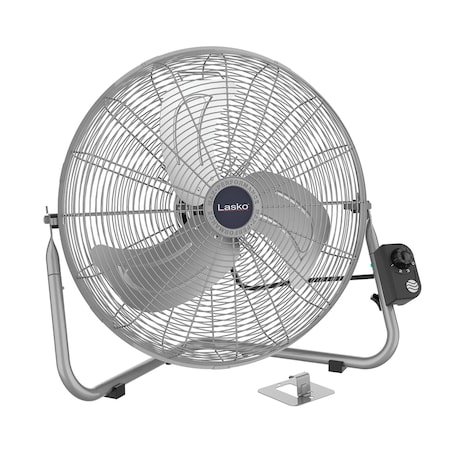 Almo 20-in. MAX PERFORMANCE High Velocity Floor Fan with 3 Speed Settings and QuickMount Bracket 2265QM